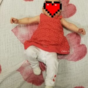 Calvin Klein baby girl outfit 3 month